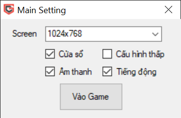 Chức năng chính của Game MU Vân Long Chức năng chính của Game MU Vân Long